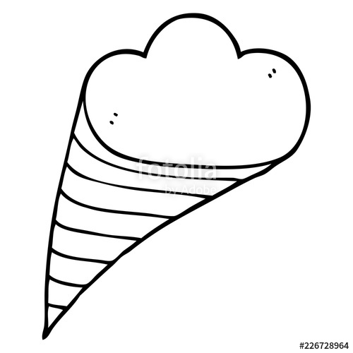 500x500 Line Drawing Cartoon Decorative Cloud Stock Image And Royalty