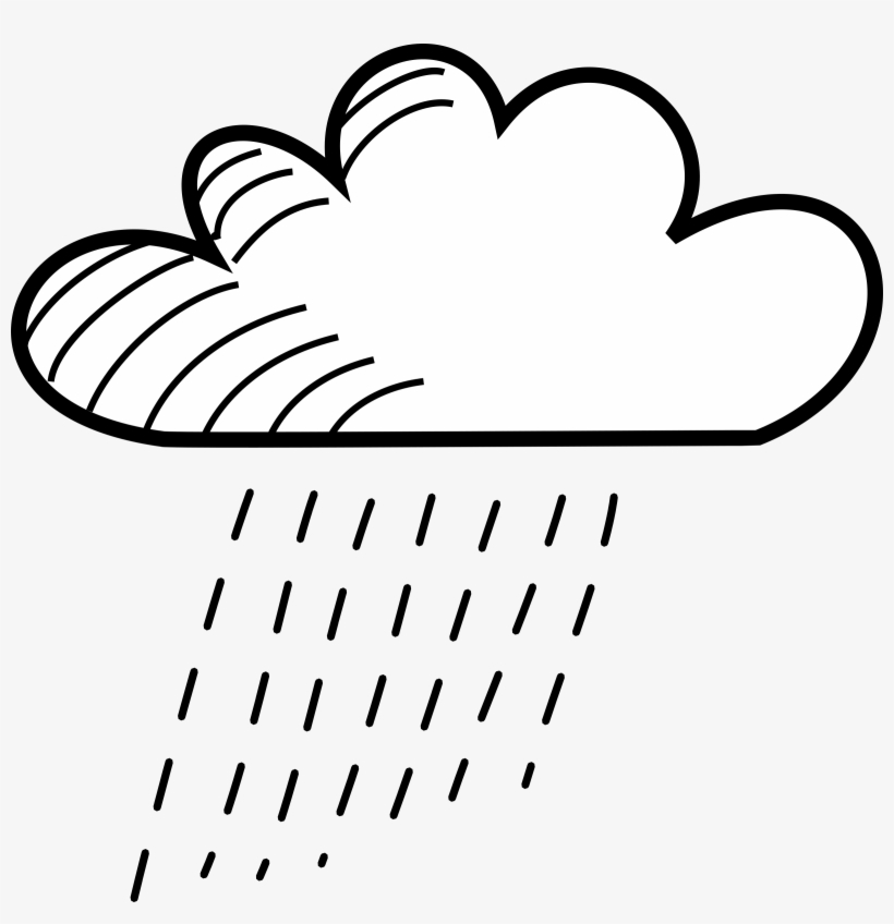820x848 Rainy Stick Figure Cloud