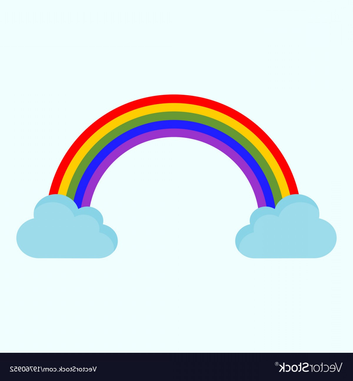 1200x1296 Cute Rainbow Cloud Drawing Graphic Vector Sohadacouri