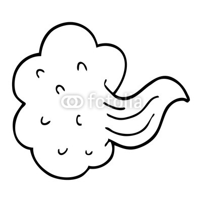 400x400 Line Drawing Cartoon Whooshing Cloud Buy Photos Ap Images
