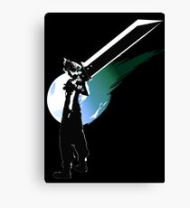210x230 Cloud Strife Drawing Canvas Prints Redbubble