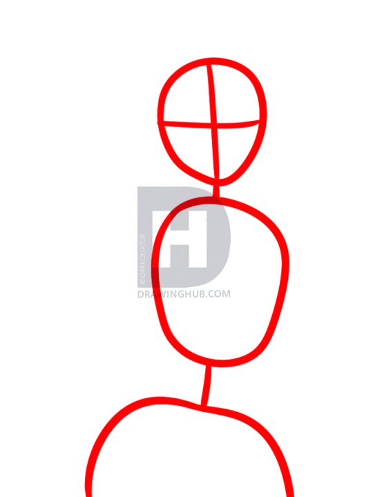 540x720 How To Draw Anime Cloud Strife, Step