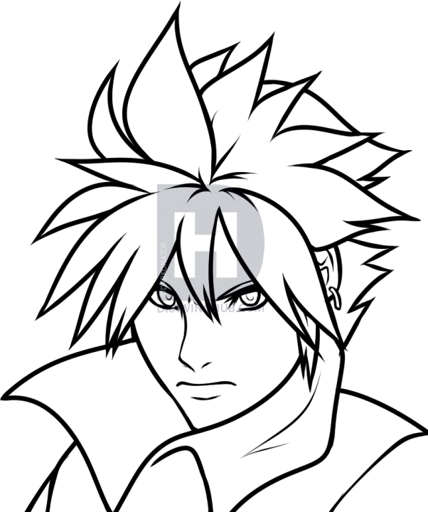 602x720 How To Draw Dark Cloud, Step