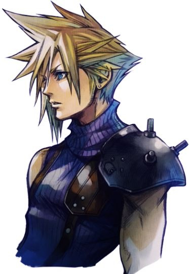 Cloud Strife Drawing | Free download on ClipArtMag