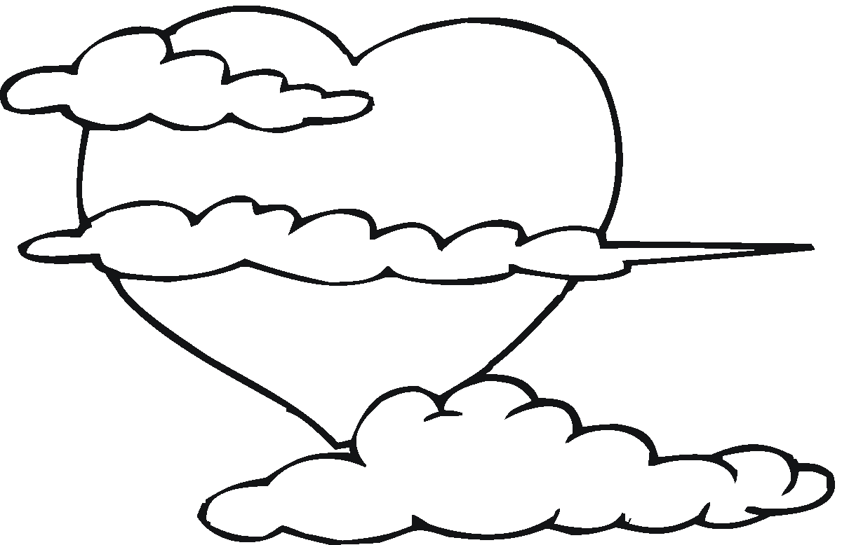 1200x778 Cloud Coloring Page, Free Coloring Pages Of Cloud Color Pages