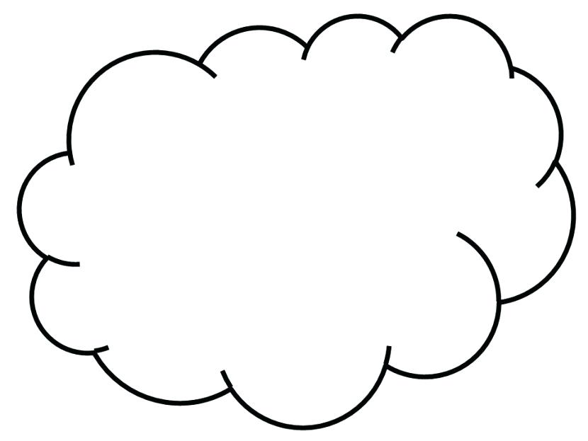 830x623 Thunder Cloud Coloring Pages