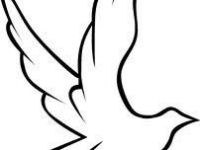 200x150 Dove Outline Cloud Clipart Unique Holy Spirit Dove Outline Google