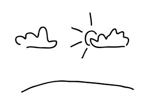 300x212 Cloudy Drawings Fine Art America