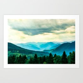 264x264 Cloud Art Prints