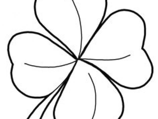 640x480 Leaf Clover Drawing Easy Best Kids Drawing Tutorial Images