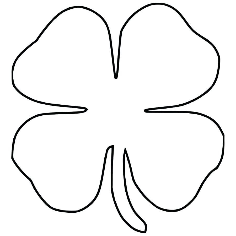 Clover Leaf Drawing | Free download on ClipArtMag