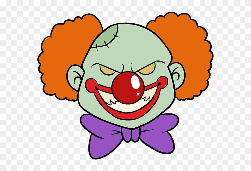 880x600 How To Draw Scary Clown
