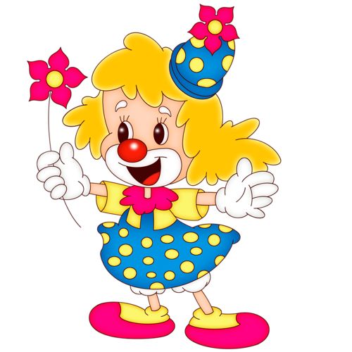 500x500 Clowns Images On Clip Art And Drawings