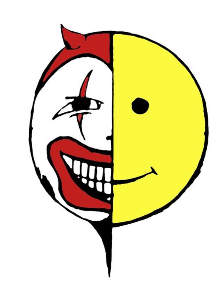 453x600 Clown Face Drawings Fine Art America