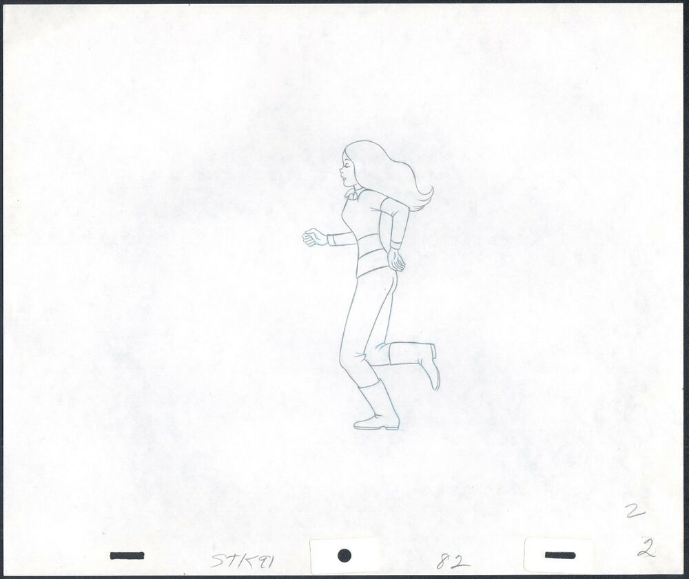 1000x841 clue club production animation cell drawing hanna barbera coa