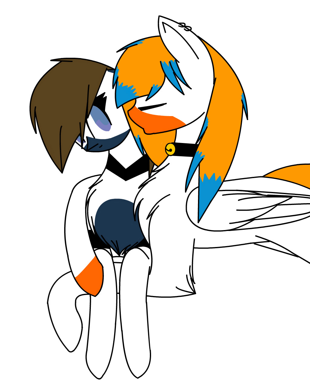 1024x1290 blue and clue a cartoons speedpaint drawing