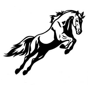 300x287 Buy Clydesdale Trailer Vinyl Sticker