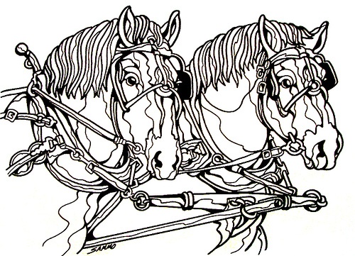 500x361 Huge Collection Of 'clydesdale Horse Clipart' Download More Than