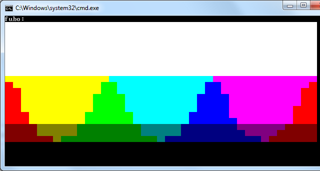 640x342 display a image in a console application