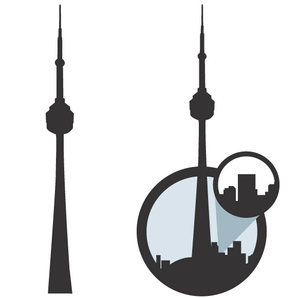 580x580 Cn Tower Clipart Clipart Station