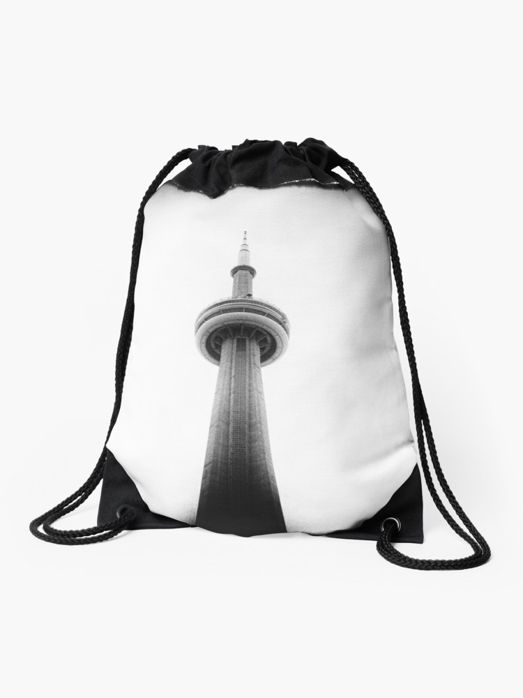 750x1000 Cn Tower Drawstring Bag