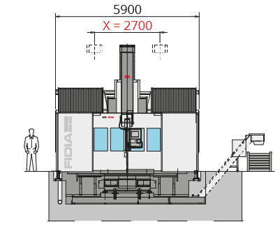 401x328 Cnc Milling Machine Vertical For Aeronautics