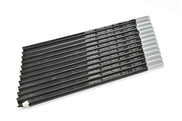 355x237 marie's charcoal pencils pieces, hard