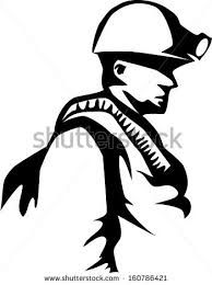 194x260 Mine Worker Silhouettes
