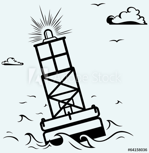 485x500 Warning Buoy Off The Coast