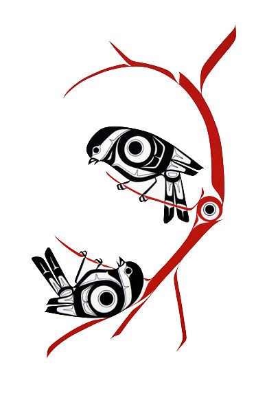 389x576 Chickadees Prints