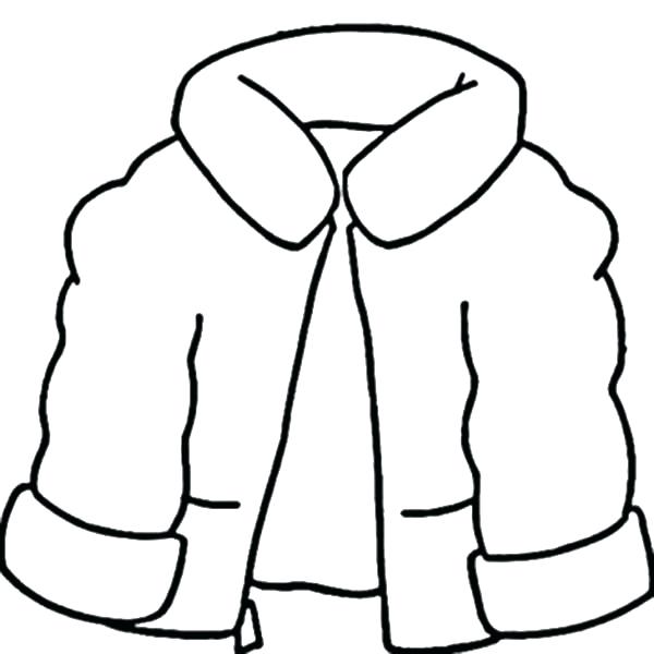 600x600 Coat Drawing Printable For Free Download