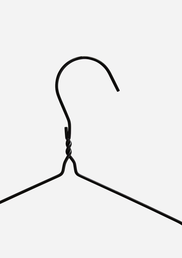 723x1024 Matt Black Clothes Hangers Coat Hanger Retail Hangers Little