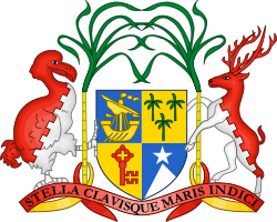 250x200 Coat Of Arms Of Mauritius