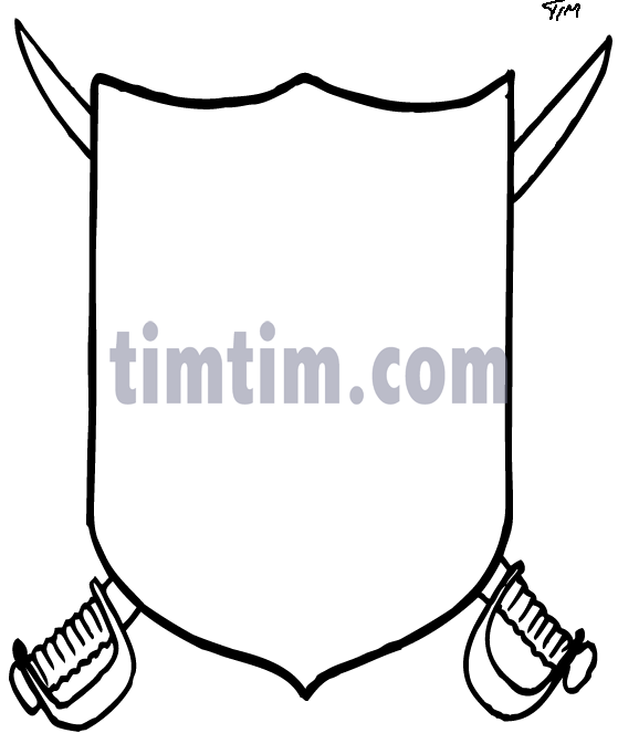 559x663 Free Drawing Of Coat Of Arms From The Category History