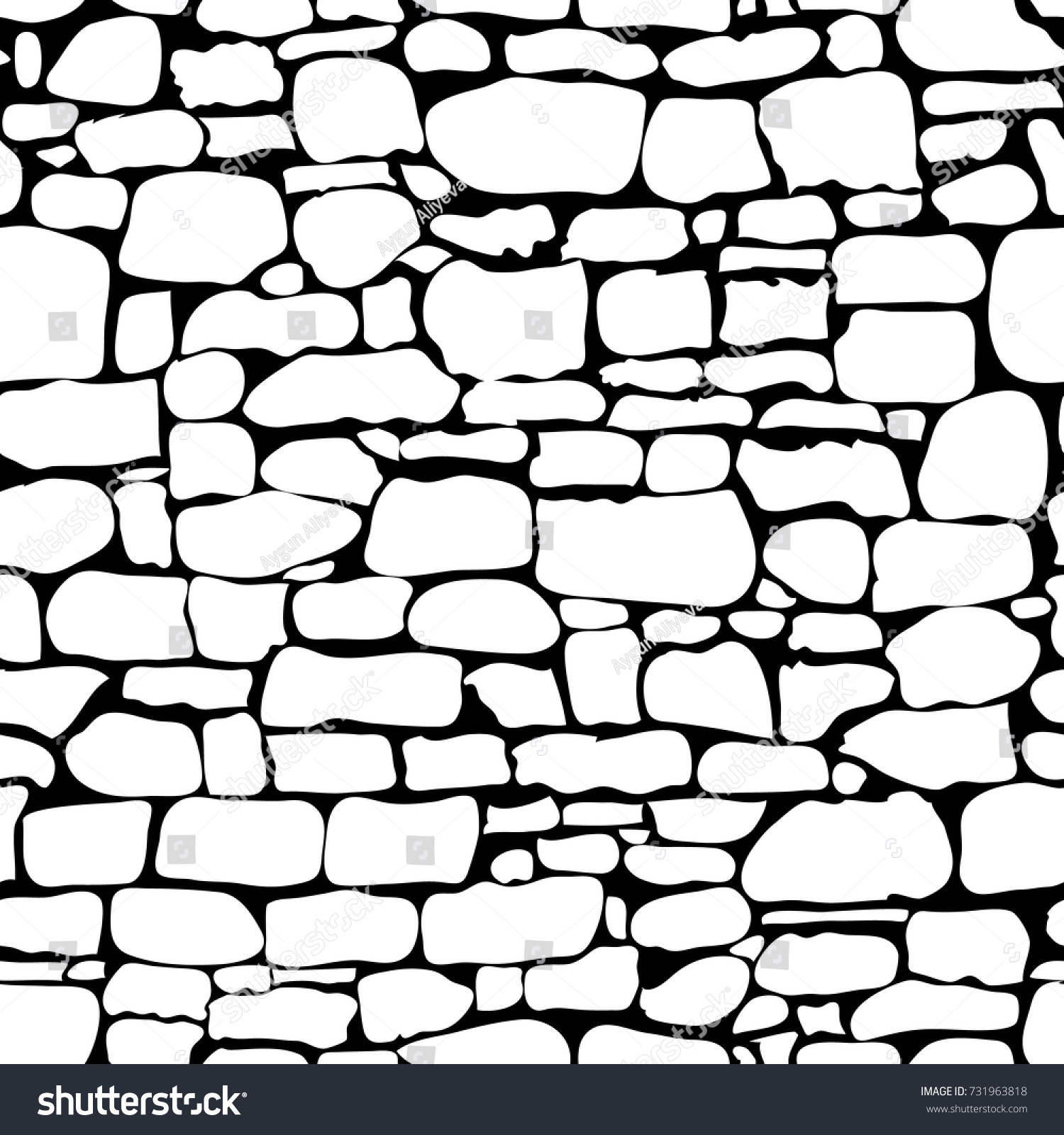 Cobblestone Drawing Free download on ClipArtMag