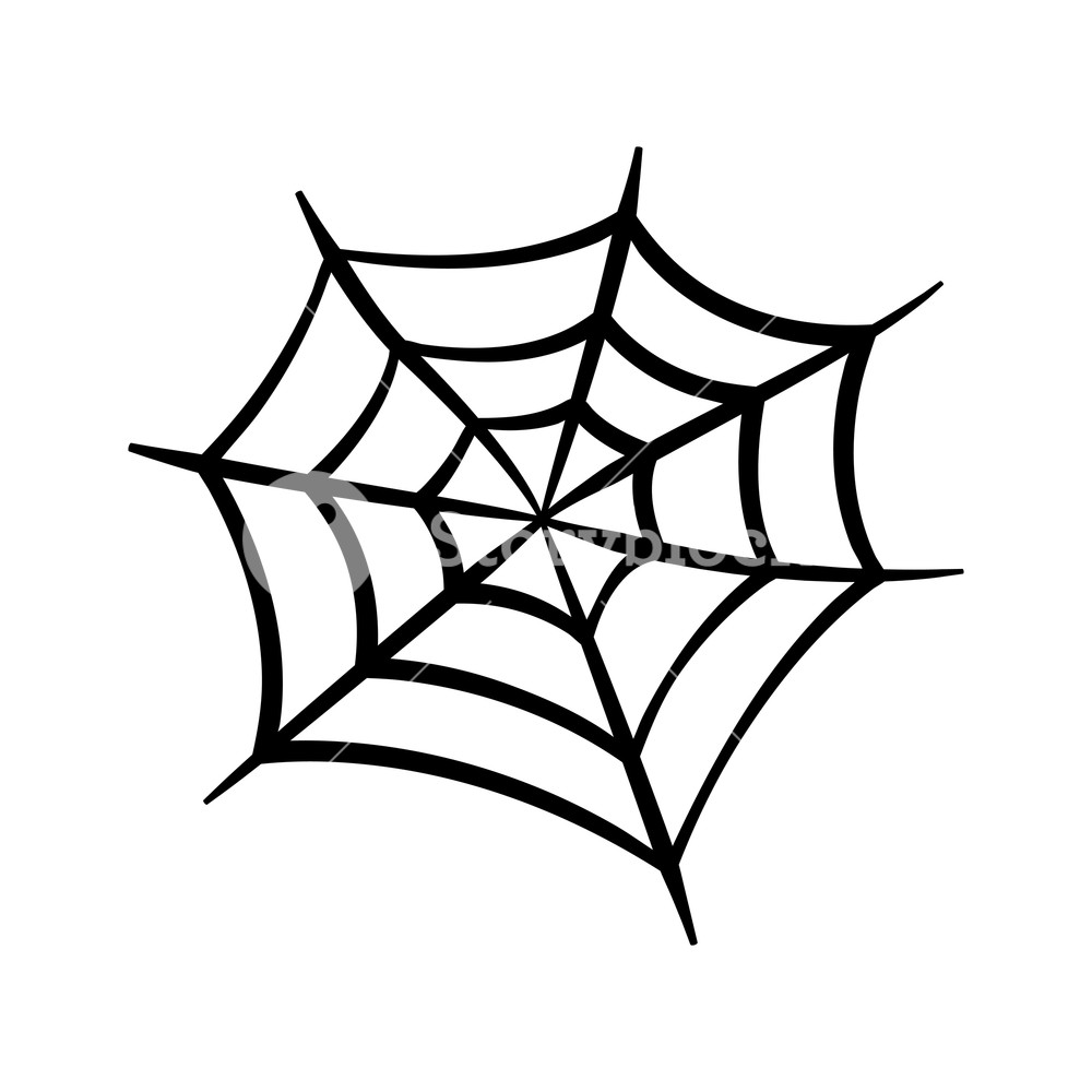 1000x1000 spider web icon cobweb vector silhouette spiderweb clip art