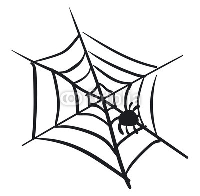 400x393 a black and white cobweb vector or color illustration buy photos