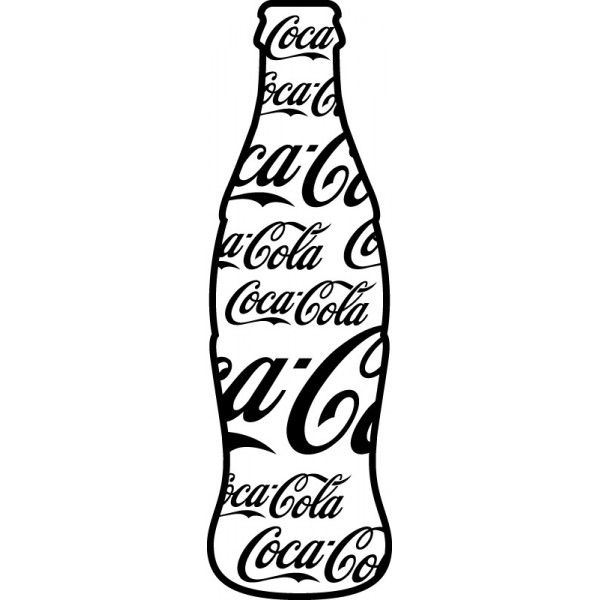 600x600 Coca Cola Bottle Coloring