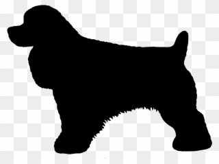 320x239 cocker spaniel silhouette at getdrawings