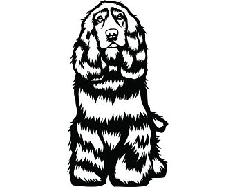 340x270 cocker spaniel png etsy