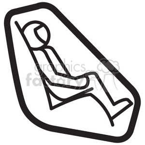 300x300 Astronaut In Cockpit Clipart Royalty Free Icon