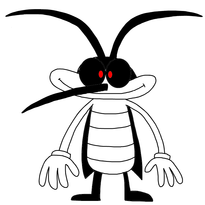 802x802 cockroach black eye with red pupil base