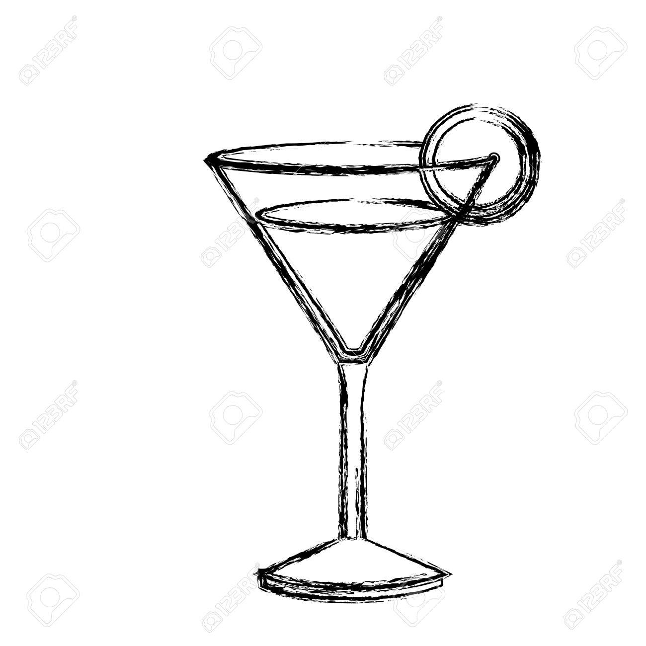 1300x1300 Huge Collection Of 'margarita Glass Silhouette' Download More