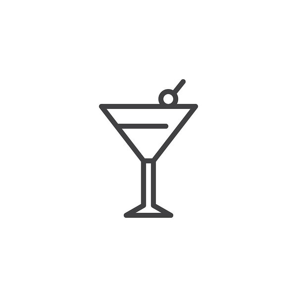 600x600 Margarita Cocktail Drink Outline Icon Art Print