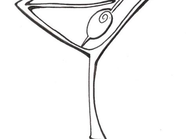 640x480 Martini Clipart Cocktail Glass
