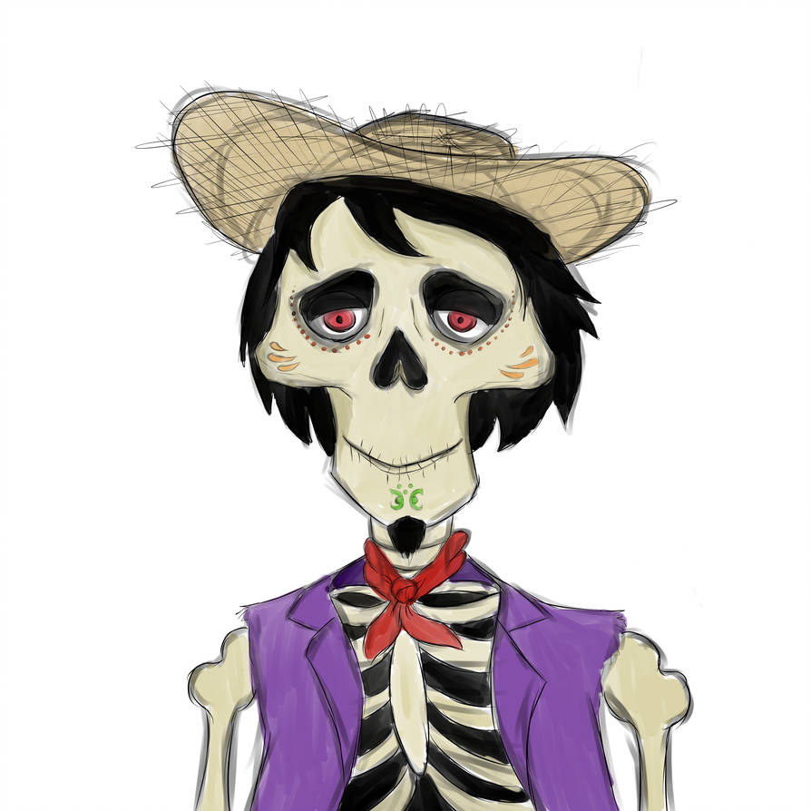 894x894 A Rough Drawing Of Hector From Diseypixar Coco