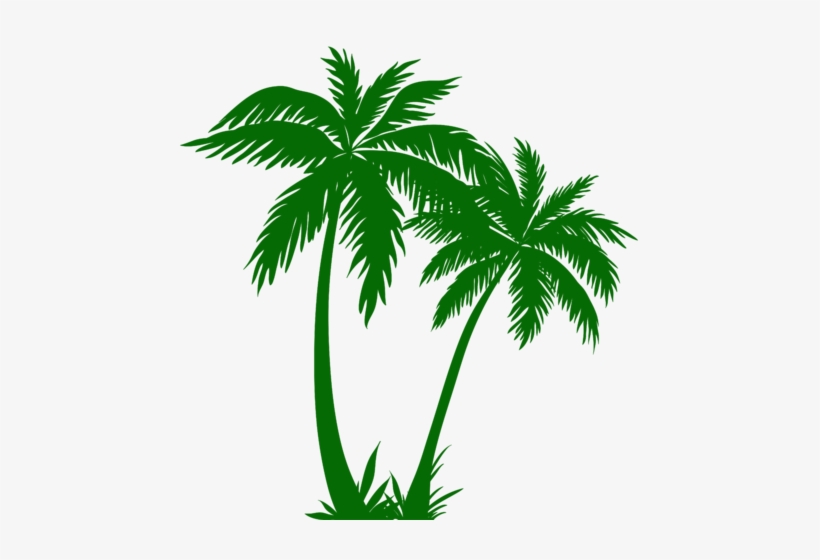 820x560 Palm Trees Silhouette Png Clip Art Image
