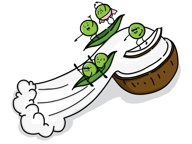 800x600 Coconut Peas