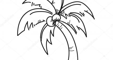 471x250 Excellent Coconut Drawing Tutorial In Autocad Tree Step