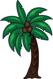 202x300 Palm Tree Clipart Image